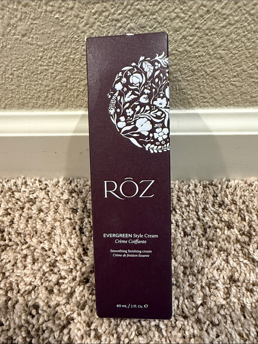Evergreen Style Cream — Deep Plum Smoothing Finish